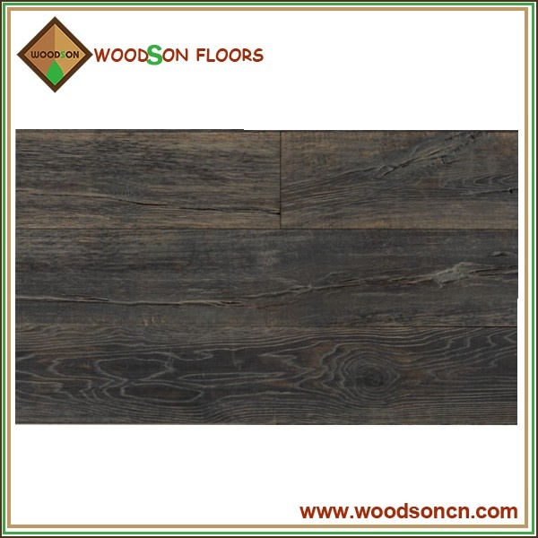Black Dark Oak Solid Wood Flooring