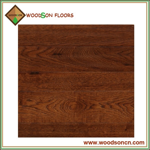 Handscrape Hickory Hardwood Floor